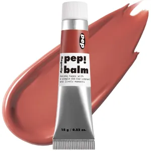 I'M MEME Lip and Cheek Tint - PepBalm 004 Corner | Wtih Shea Butter, Gift, Liquid Blush, Travel-Friendly, Highly Pigmented, Non-Drying, Sheer Balm Gross Tint Contour, 0.52 Oz