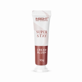 Insight Cosmetics Super Stay Cream Blush – Buildable Liquid Blush – Dewy & Radiant Finish – Lightweight Blush – Ultra-Pigmented Formula, (1, B09-Nut Jelly, 10g)