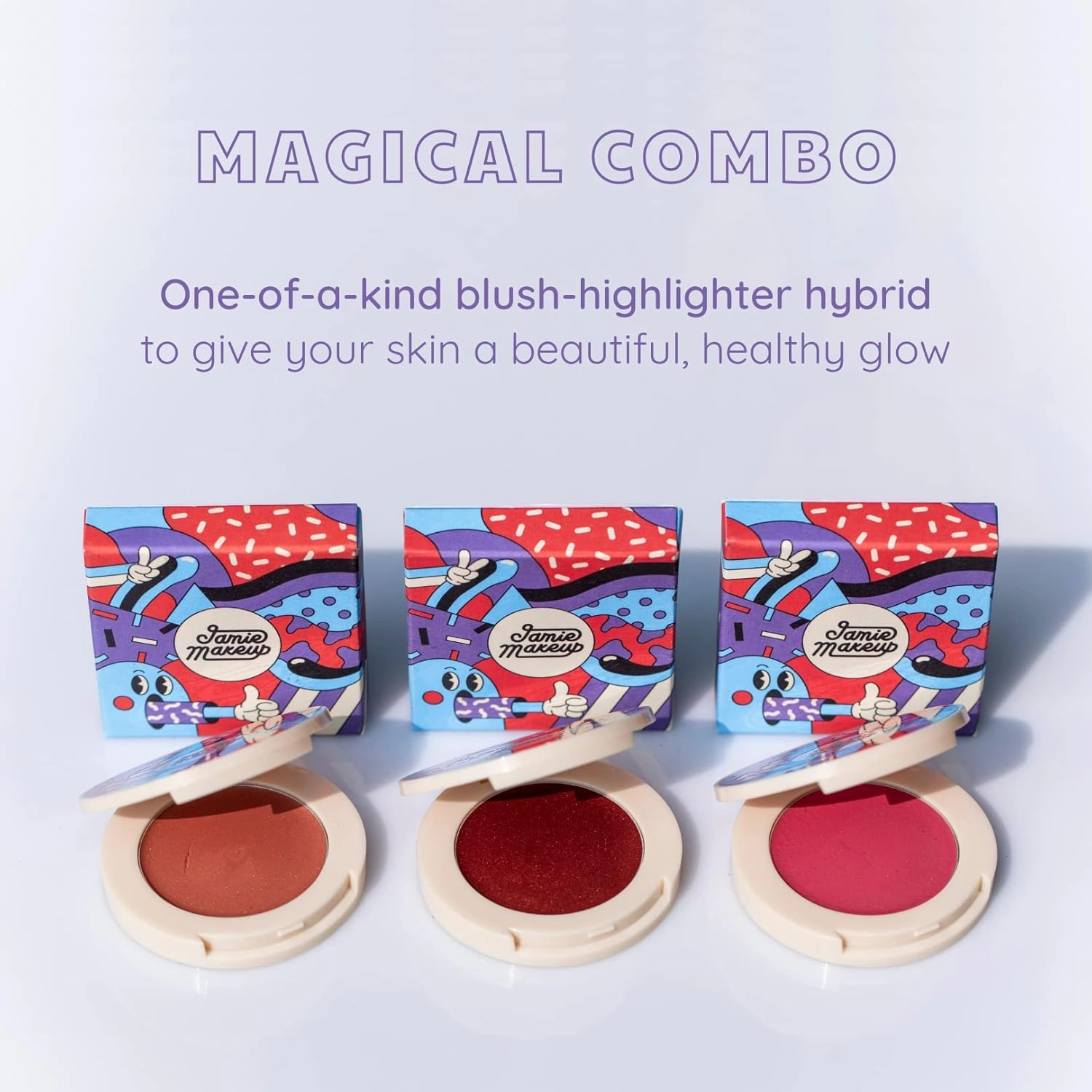 Jamie Makeup Cream Blush and Highlighter Hybrid - The Blighlighter (The Coral One)