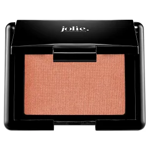 Jolie Blush Perfect Pressed Cheek Color, Highly Pigmented Long-Lasting Intense Color, Picture Perfect Finish, (Apricot Shimmer)