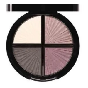 JOLIE. IMPECCABLE ME Signature Eyeshadow Quad Palette W/Mirror Compact - Fashionista