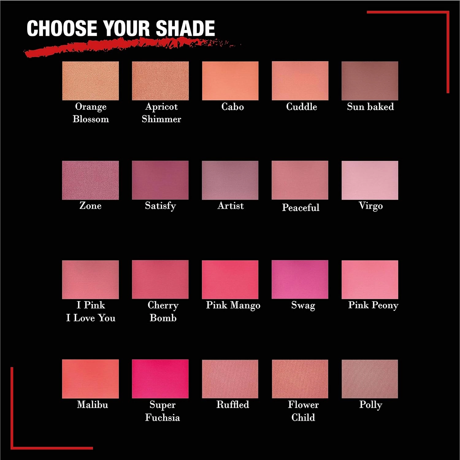 Jolie Blush Perfect Pressed Cheek Color, Highly Pigmented Long-Lasting Intense Color, Picture Perfect Finish, (Zone)