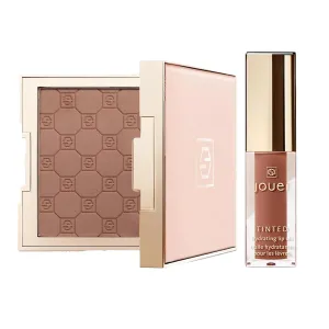 Jouer Soft Focus (Deep) and Tinted Lip Oil (Jolie) Bundle