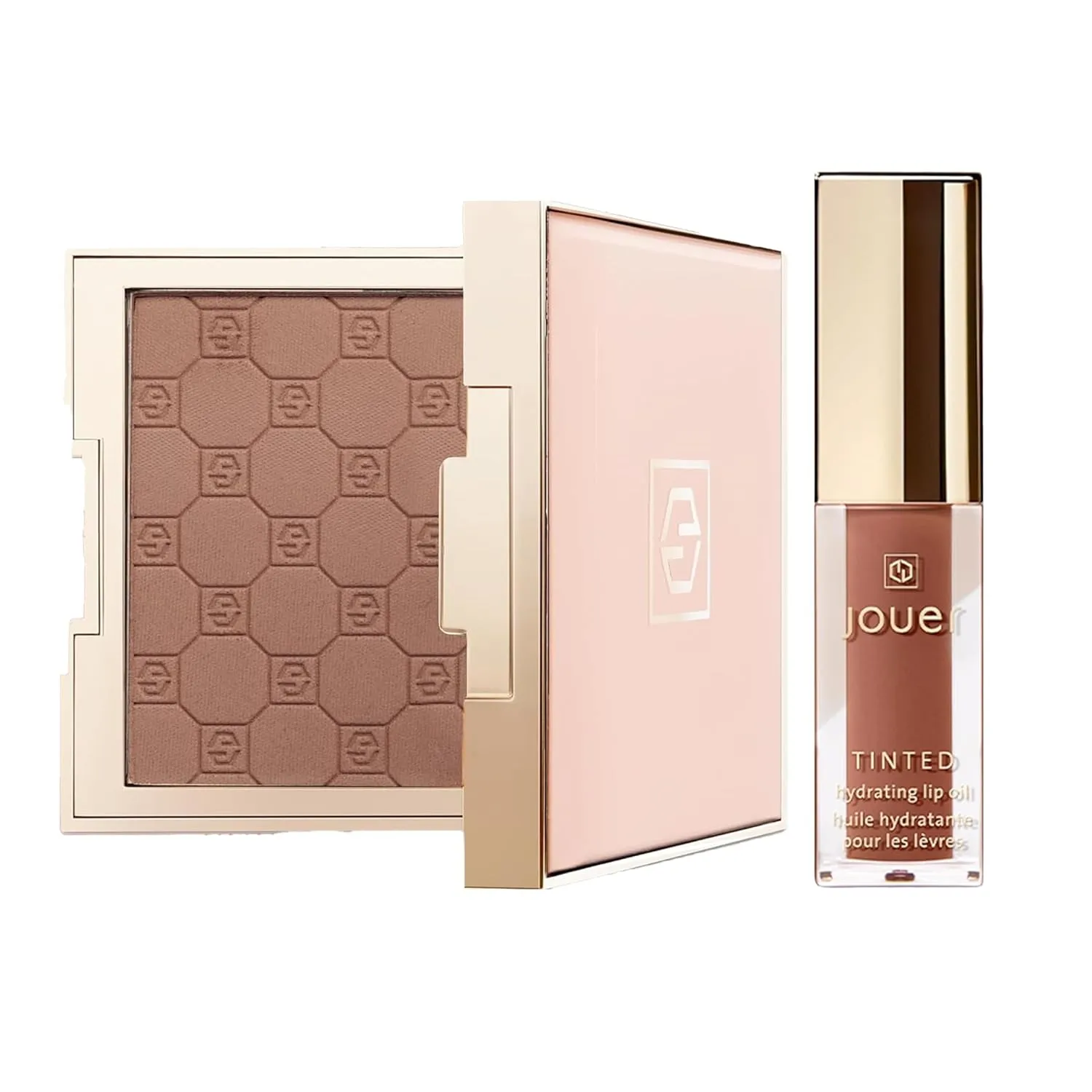 Jouer Soft Focus (Deep) and Tinted Lip Oil (Jolie) Bundle