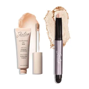Julep Eyeshadow 101 Longwear Primer and Sand Shimmer Eyeshadow Stick Duo Set
