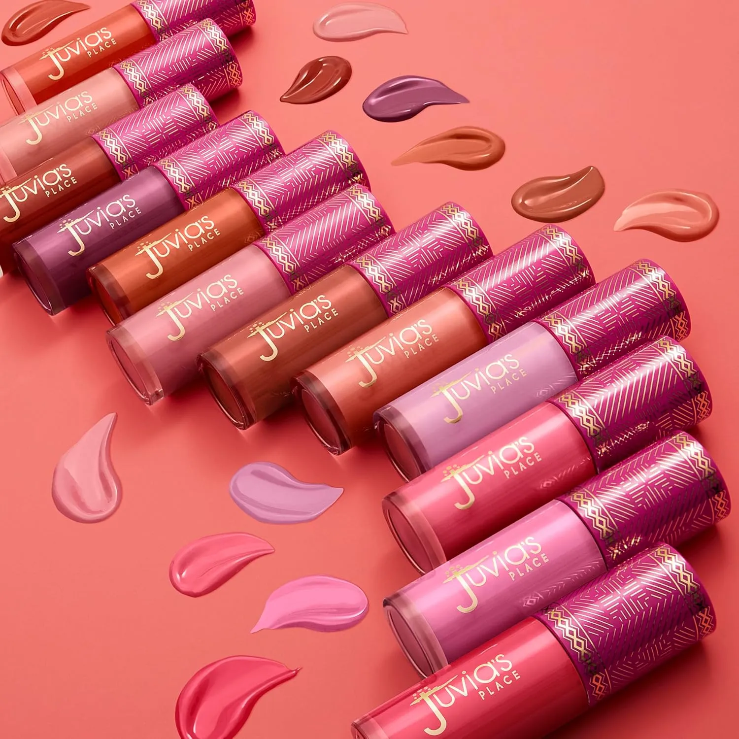 Juvia's Place Blushed Liquid Blush BlushLily - Dewy Tint Cheeks Makeup Glow Pigment Effortless Beauty Long Lasting Cosmetics Soft Creamy Natural Buildable All Skin Color Light Flawless Finish Blend