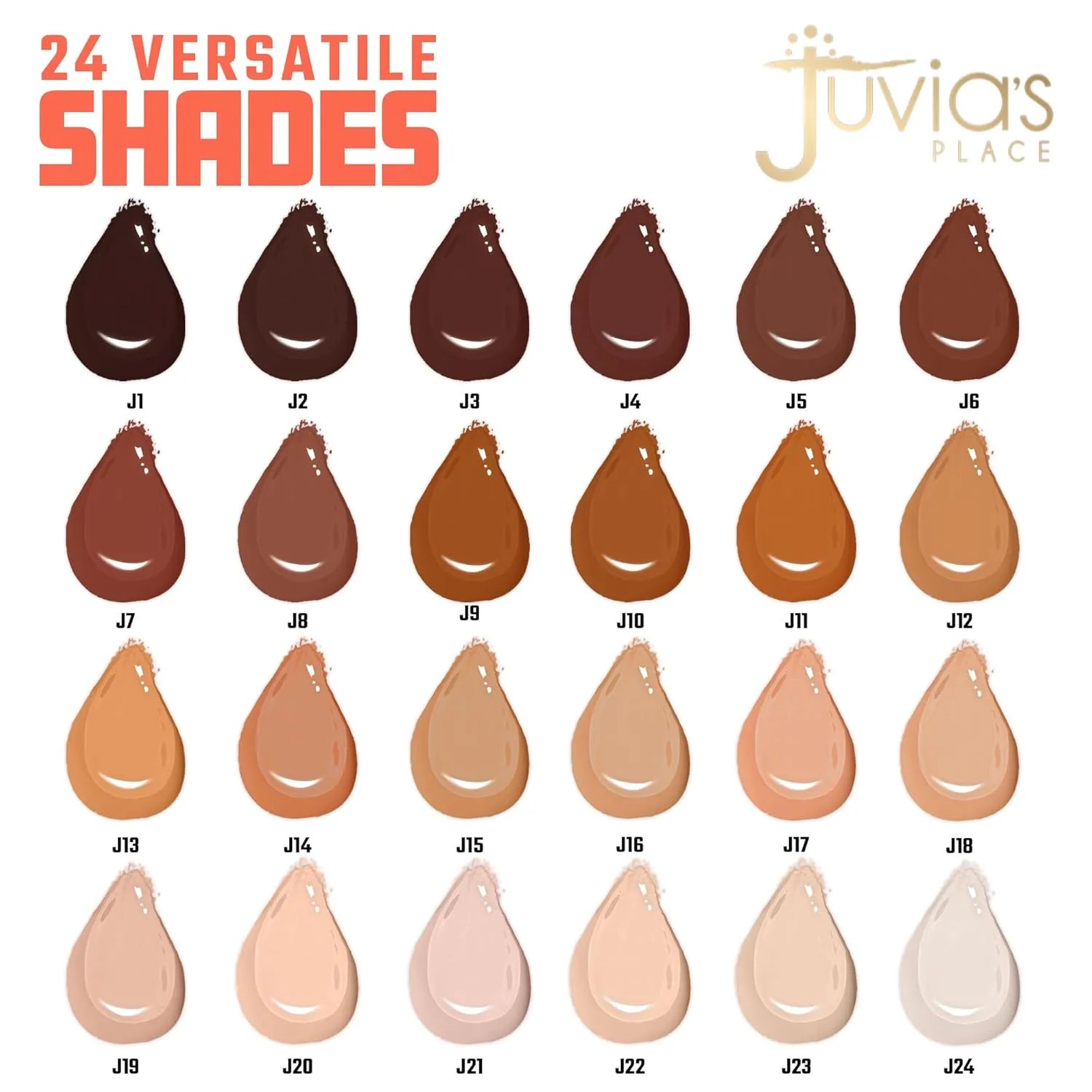 Juvia's Place I Am Magic Liquid Concealer - J11 Dark w/Warm Undertone/0.34 fl oz, Full Coverage, Hydrating, Waterproof, Long Wear