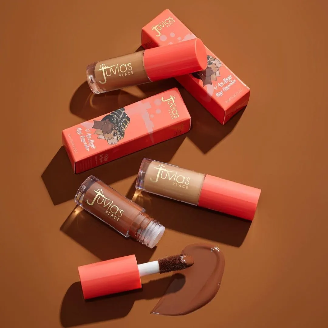 Juvia's Place I Am Magic Liquid Concealer - J13 Tan-dark w/Cool Olive Undertone/0.34 fl oz, Full Coverage, Hydrating, Waterproof, Long Wear