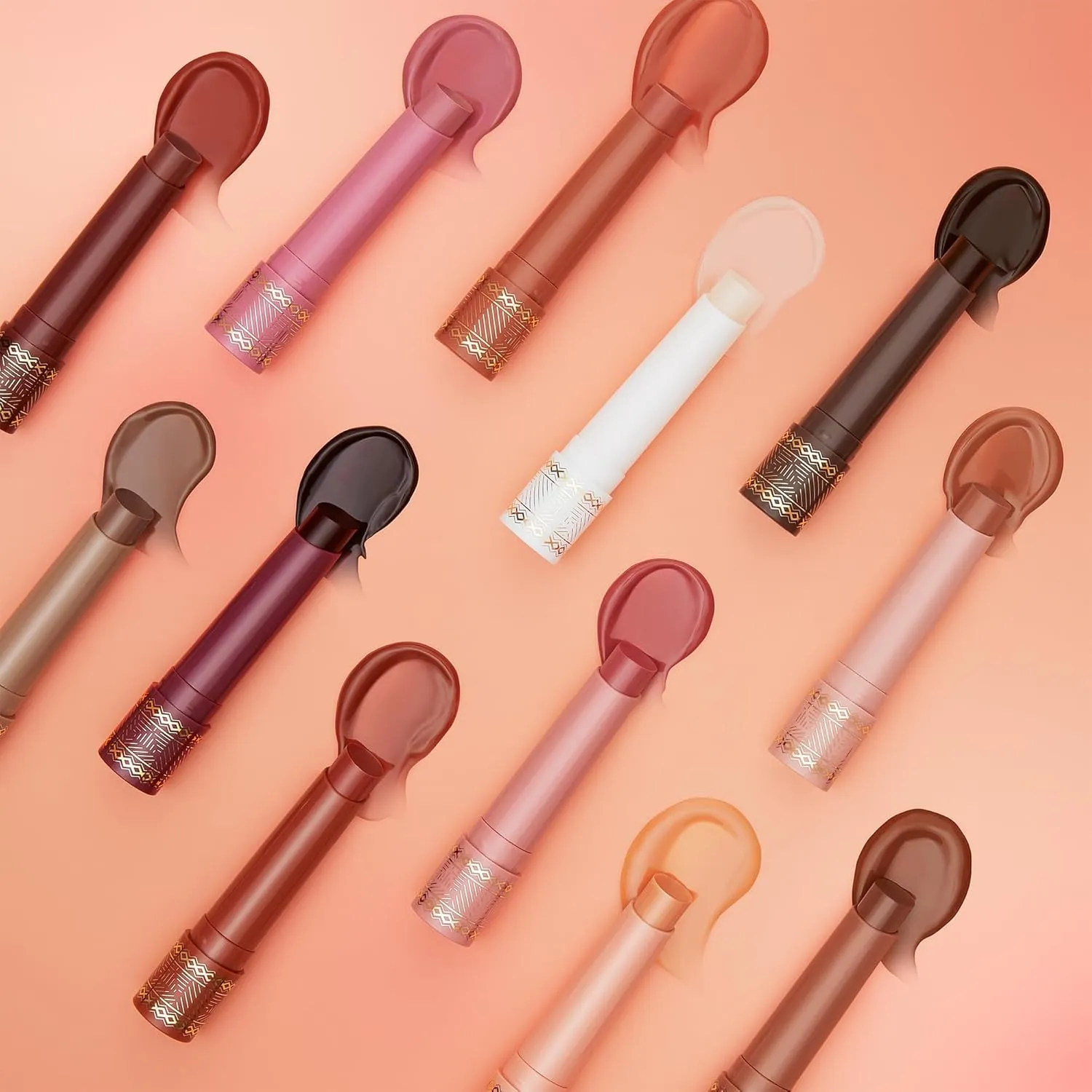 Juvia's Place Volumizing Gloss Sticks, Rose - Shiny Luscious Lips with Nourshing Hydration, Plumping Gloss, Lip Plumper Gloss, Plumping Lip Balm, Hydrating Lip Gloss