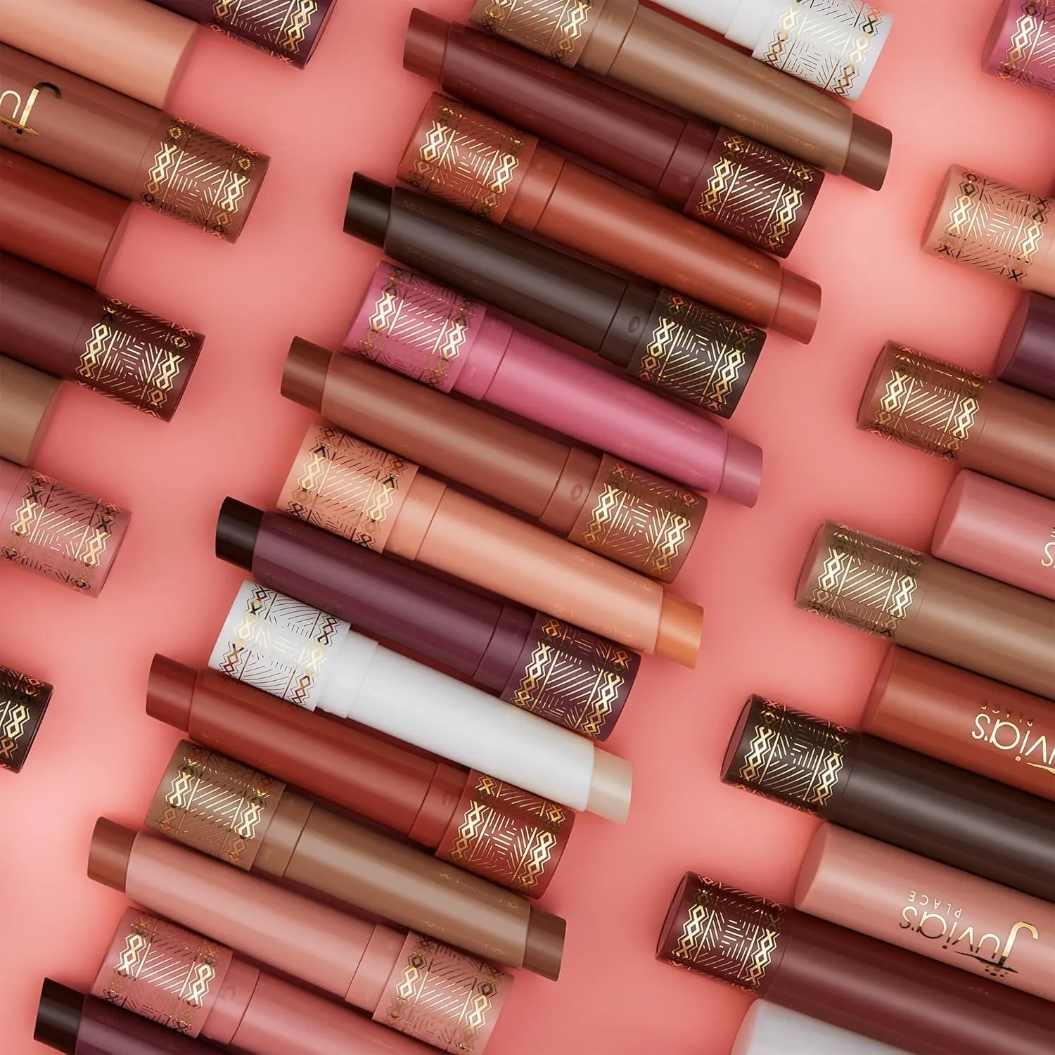 Juvia's Place Volumizing Gloss Sticks, Rose - Shiny Luscious Lips with Nourshing Hydration, Plumping Gloss, Lip Plumper Gloss, Plumping Lip Balm, Hydrating Lip Gloss