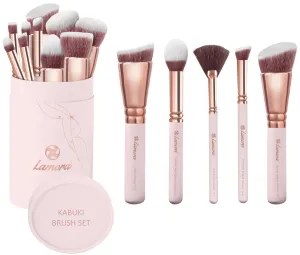 Kabuki Makeup Brush Set with Contour Brush Set