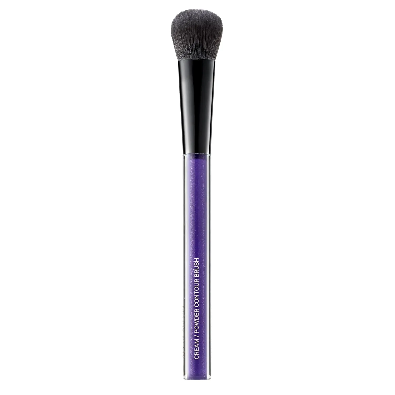 Kevyn Aucoin Cream & Powder Contour Brush: Use on cream & powder makeup formulas. Compact round brush head with tapered edges adapts to your face's natural curves for seamless sculpting and defining.