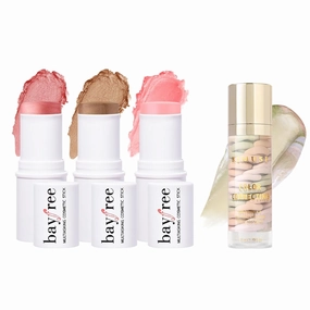 KIMUSE Multi Stick Trio Face Makeup & Hydrates, Balances & Nourishes Skin, Natural Finish Color Correcting Facial Serum