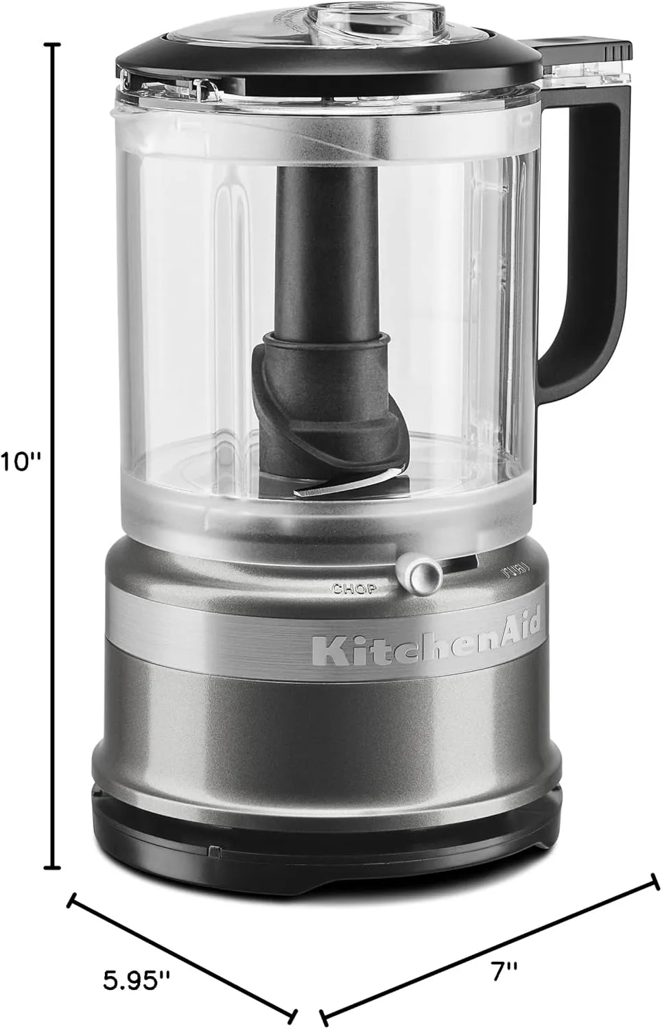 KitchenAid 5 Cup Food Chopper - KFC0516, Contour Silver