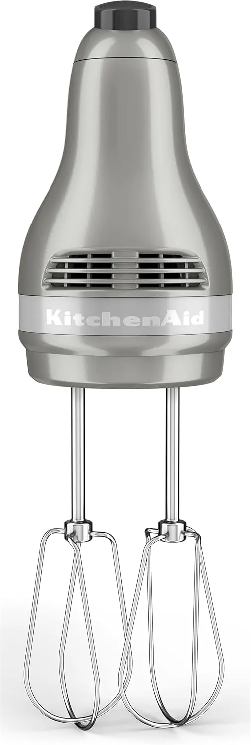 KitchenAid 5-Speed Ultra Power Hand Mixer - KHM512, Contour Silver