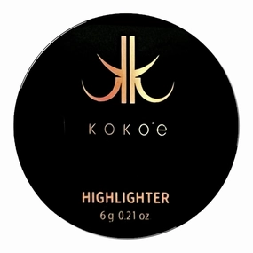 KOKO’E Cosmetics Highlighter Makeup Powder, Makeup highlighters for face, 0.21 Oz (Russet reddish)