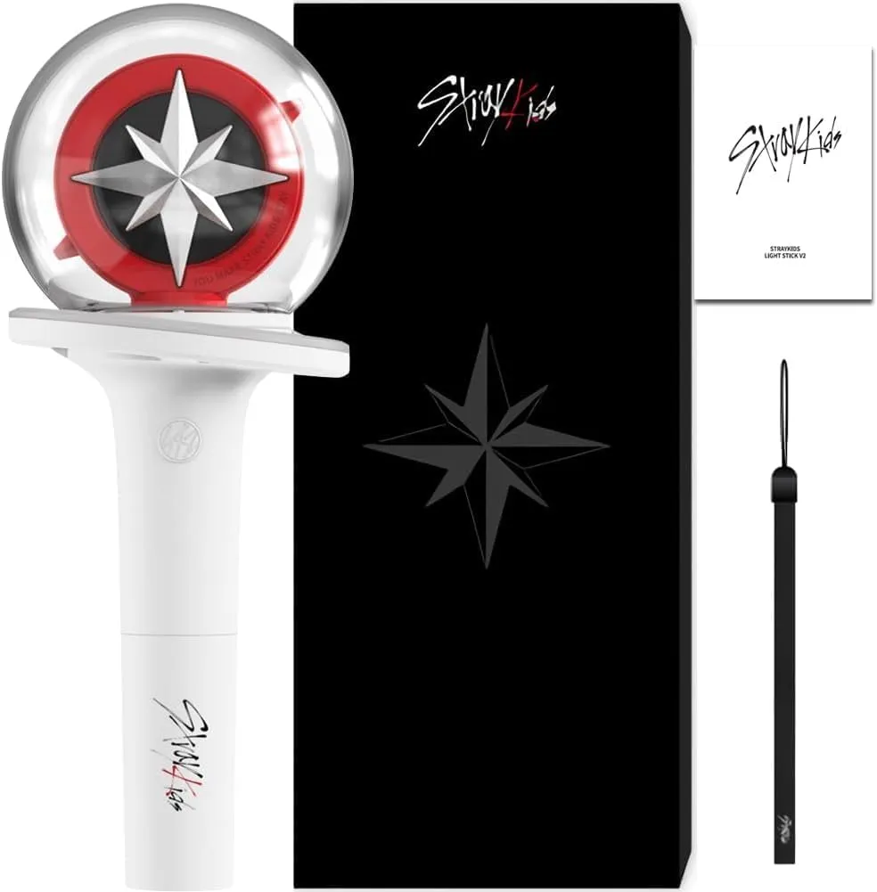 Kpop Lightstick, Skz Light Sticks Ver 2, Korean Boys Group Idol Merch, Cheering Lights for Concert Straykids Lightsticks,