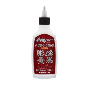 Kuro Sumi Imperial - Outlining Ink - Professional Tattoo Ink & Tattoo Supplies for Outlining & Shading - Skin-Safe Permanent Tattooing - Vegan (6 oz)