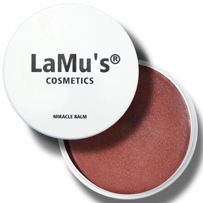 Lamu's Cosmetics Moisturizing Miracle Balm, Multi Glow Balm, Face Blush Cream Blush for Cheeks,Radiant Finish, Hydrating,Natural Glow 50g/ 1.75 Oz (BRIGHT BRONZE)