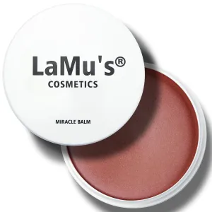 Lamu's Cosmetics Moisturizing Miracle Balm, Multi Glow Balm,Face Blush Cream Blush for Cheeks,Radiant Finish, Hydrating,Natural Glow 50g/ 1.75 Oz(DUSTY ROSE)