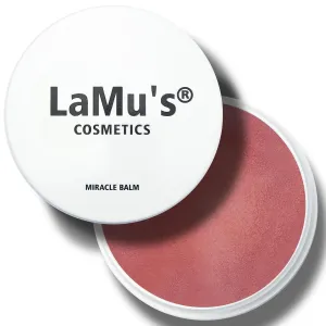 Lamu's Cosmetics Moisturizing Miracle Balm, Multi Glow Balm,Face Blush Cream Blush for Cheeks,Radiant Finish, Hydrating,Natural Glow 50g/ 1.75 Oz(FLUSHED)