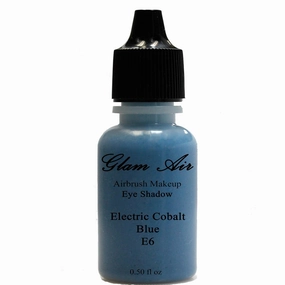 Large Bottle Glam Air Airbrush E6 Electric Cobalt Blue Eye Shadow Water-based Makeup