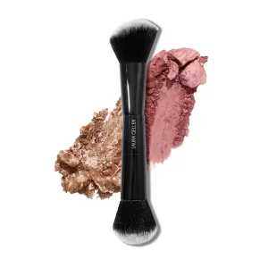 LAURA GELLER NEW YORK Dual-Ended Blush   Bronzer Brush - Blush Bronzer Contour Face Makeup Brush