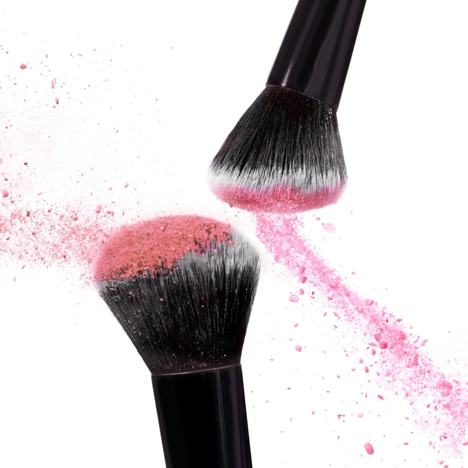 LAURA GELLER NEW YORK Dual-Ended Blush   Bronzer Brush - Blush Bronzer Contour Face Makeup Brush