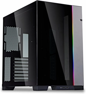 LIAN LI O11 Dynamic EVO Gaming PC Case E-ATX Desktop Computer Case - Mid Tower Chassis with Flexible Mode and Configuration, Tempered Glass Panel, USB Type-C Port (Harbor Grey)