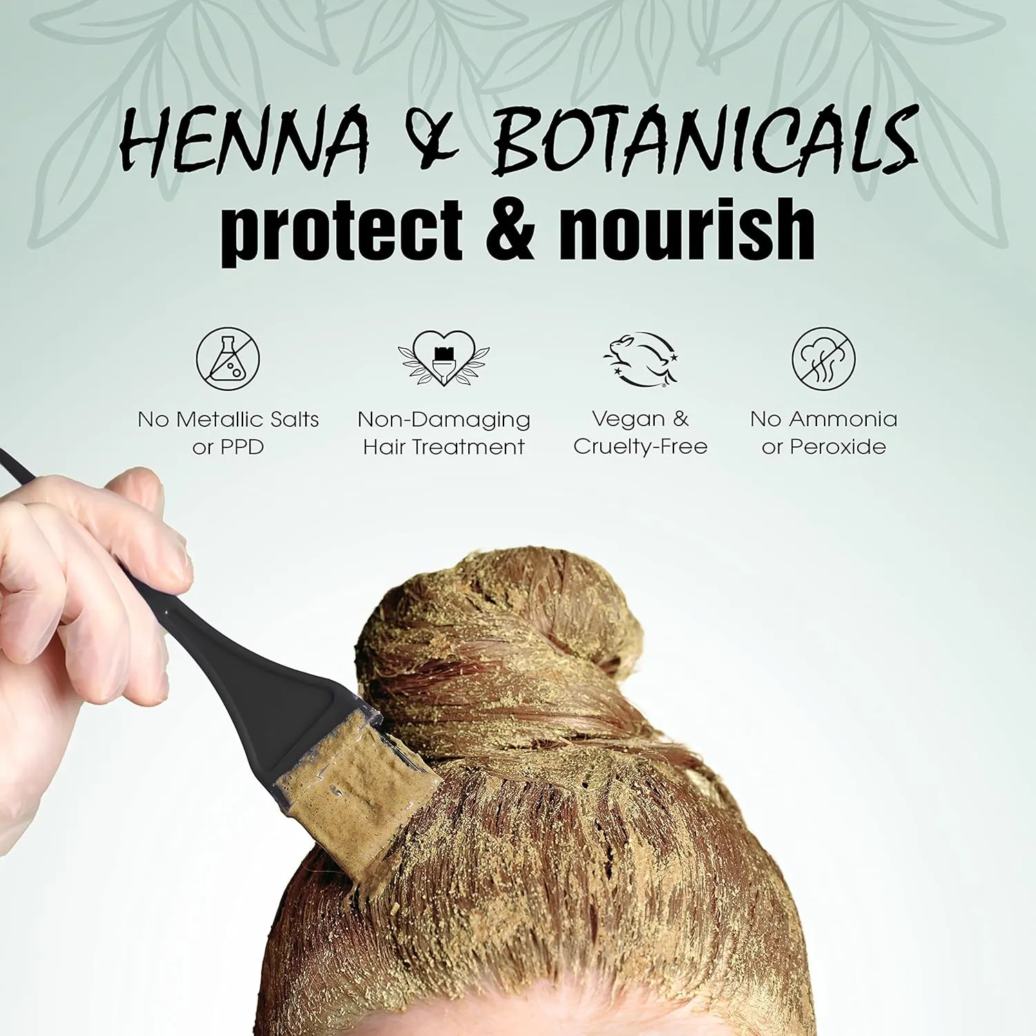 Light Mountain Henna Hair Color & Conditioner - Light Brown Hair Dye for Men/Women, Organic Henna Leaf Powder and Botanicals, Chemical-Free Semi-Permanent Hair Color, 4 Oz (Pack of 3)