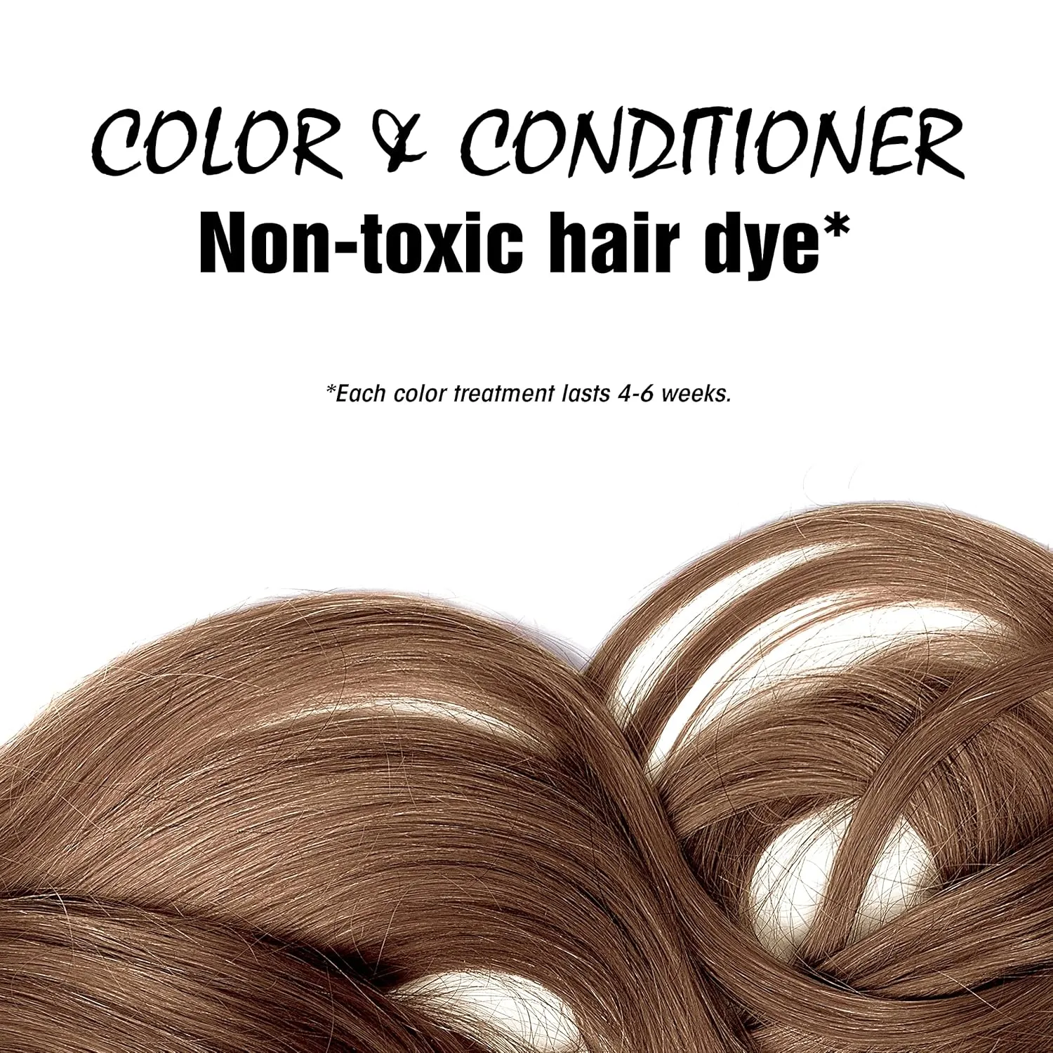 Light Mountain Henna Hair Color & Conditioner - Light Brown Hair Dye for Men/Women, Organic Henna Leaf Powder and Botanicals, Chemical-Free Semi-Permanent Hair Color, 4 Oz (Pack of 3)