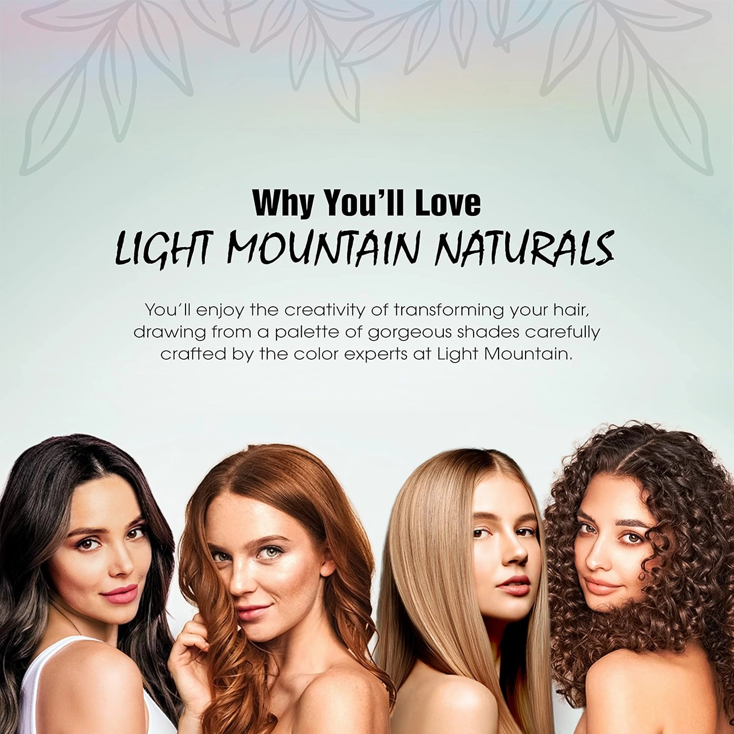 Light Mountain Henna Hair Color & Conditioner - Bright Red, 1 Pound, Organic Henna Leaf Powder, Chemical-Free, Semi-Permanent Dye for Men and Women
