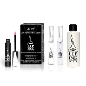 LIP INK Liquid Mini Lip Kit - Champagne (Berry) | Natural & Organic Makeup for Women by Lip Ink International | 100% Organic, Kosher, & Vegan