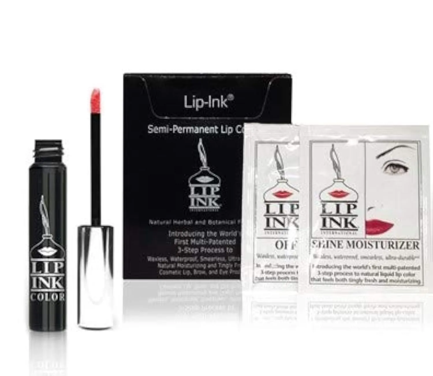Lip Ink Liquid Trial Lip Kit - Cocoa (Brown) | Natural & Organic Makeup for Women International | 100% Organic, Kosher, & Vegan