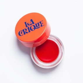 Lip and Cheek Balm - Cream Blush & Tinted Lip Balm - Infused with Hyaluronic Acid   Vitamin C - LightWeight Cream Makeup and Skincare - 99% Natural Ingredients - Vegan – Just Red