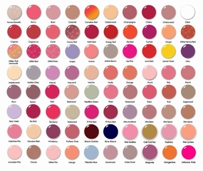 LIP INK 100% Smearproof Trial Lip Kits, Earth Red