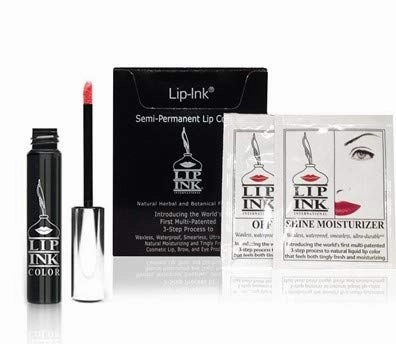 LIP INK 100% Smearproof Trial Lip Kits, Peach