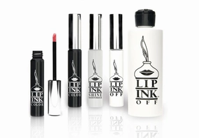 Lip Ink Organic Vegan 100% Smearproof Lip Stain Sampler Kit (Champagne & Ultra Berry)