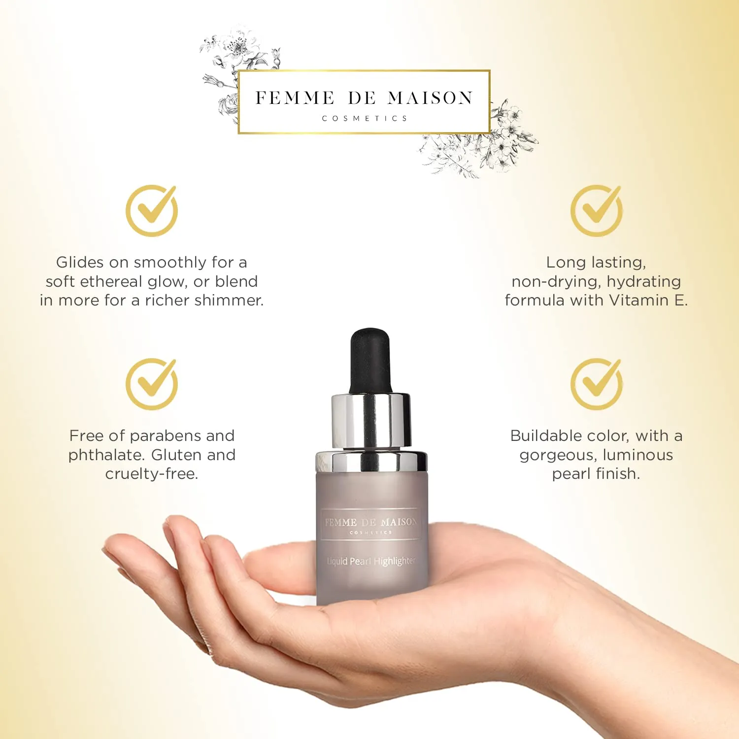 Liquid Pearl Highlighter (Perle de Lavande 01)