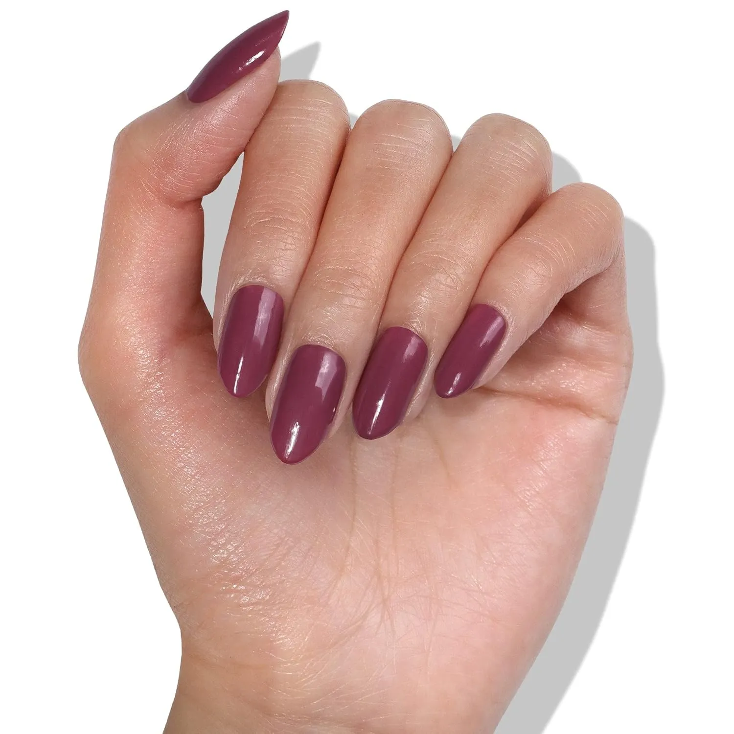 LONDONTOWN lakur Nail Polish - Chip-Resistant, Non-Toxic, Conditions & Hydrates Nails | Glossy Berry Purple, Best Year Ever, .40 fl oz