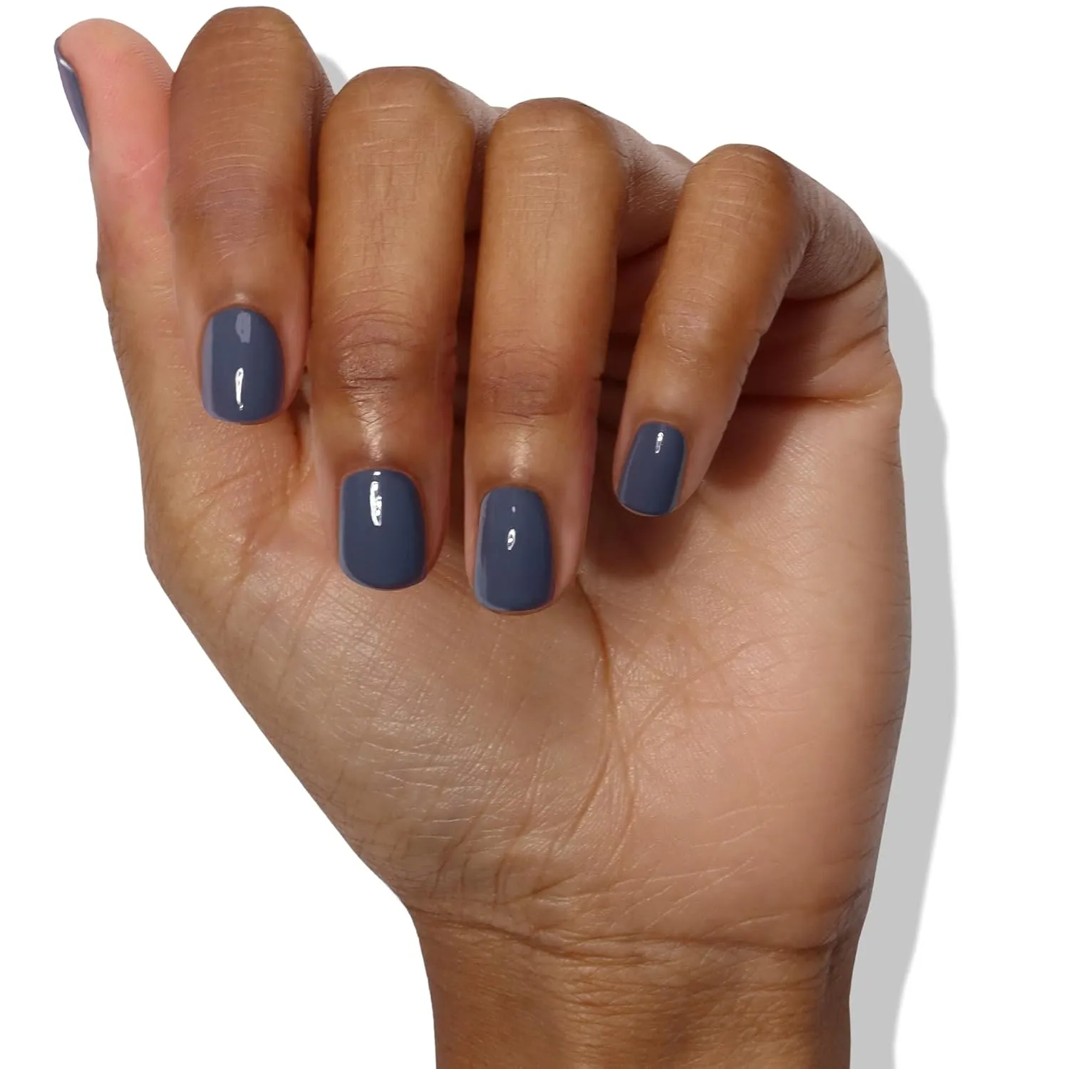 LONDONTOWN lakur Nail Polish - Chip-Resistant, Non-Toxic, Conditions & Hydrates Nails | Glossy Cashmere Gray, Secret to Happiness, .40 fl oz