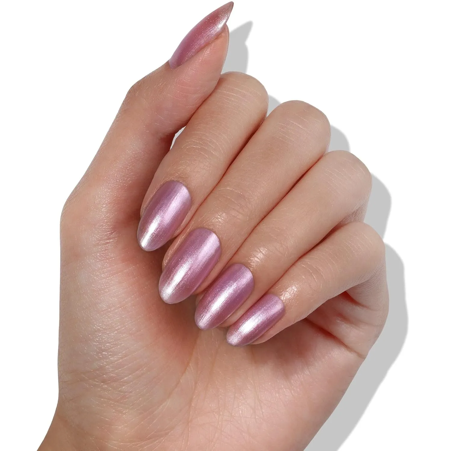LONDONTOWN lakur Nail Polish - Chip-Resistant, Non-Toxic, Conditions & Hydrates Nails | Shimmery Glittery Purple, Amethyst on Ice, .40 fl oz