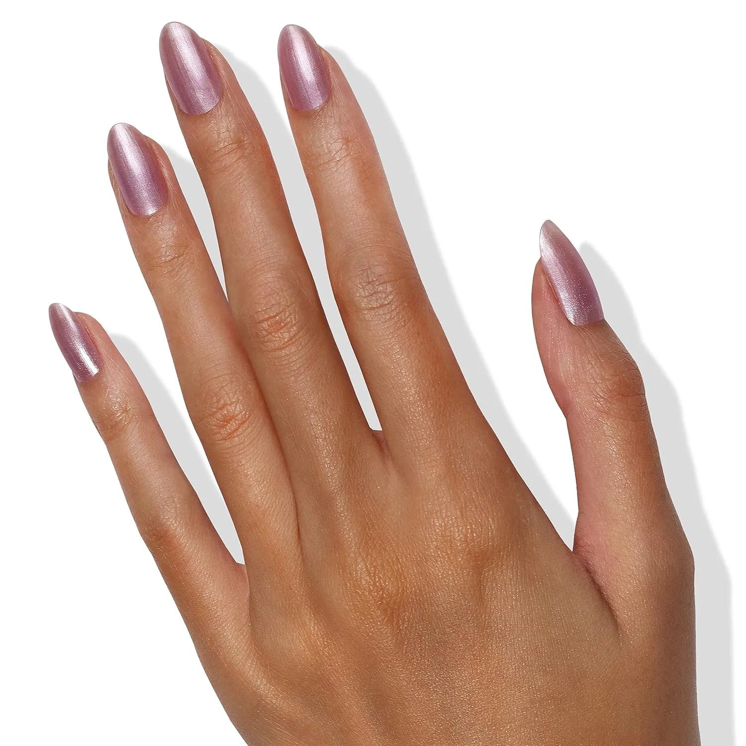 LONDONTOWN lakur Nail Polish - Chip-Resistant, Non-Toxic, Conditions & Hydrates Nails | Shimmery Glittery Purple, Amethyst on Ice, .40 fl oz