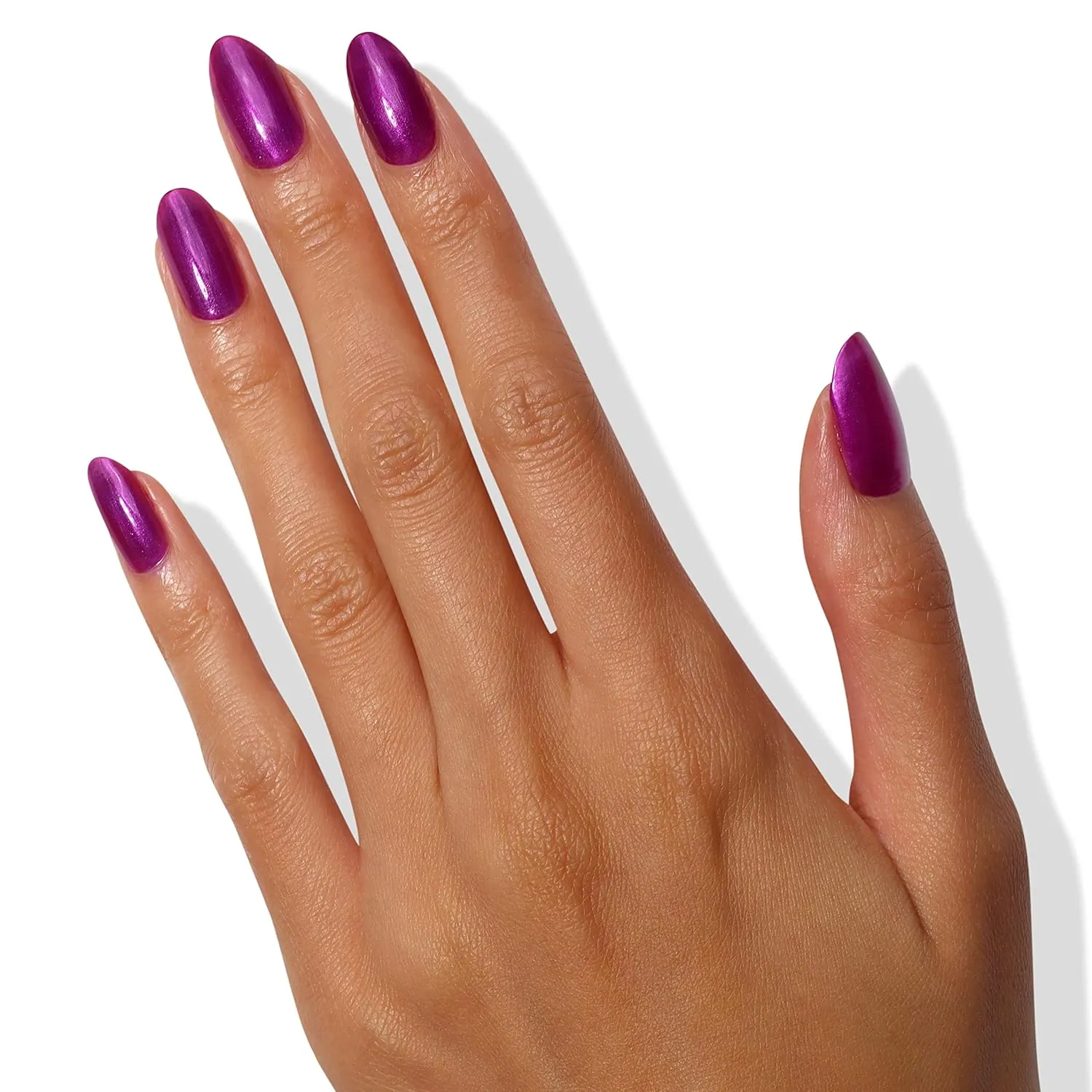 LONDONTOWN lakur Nail Polish - Chip-Resistant, Non-Toxic, Conditions & Hydrates Nails | Shimmery Grape Puple, Alexa, Let's Dance!, .40 fl oz