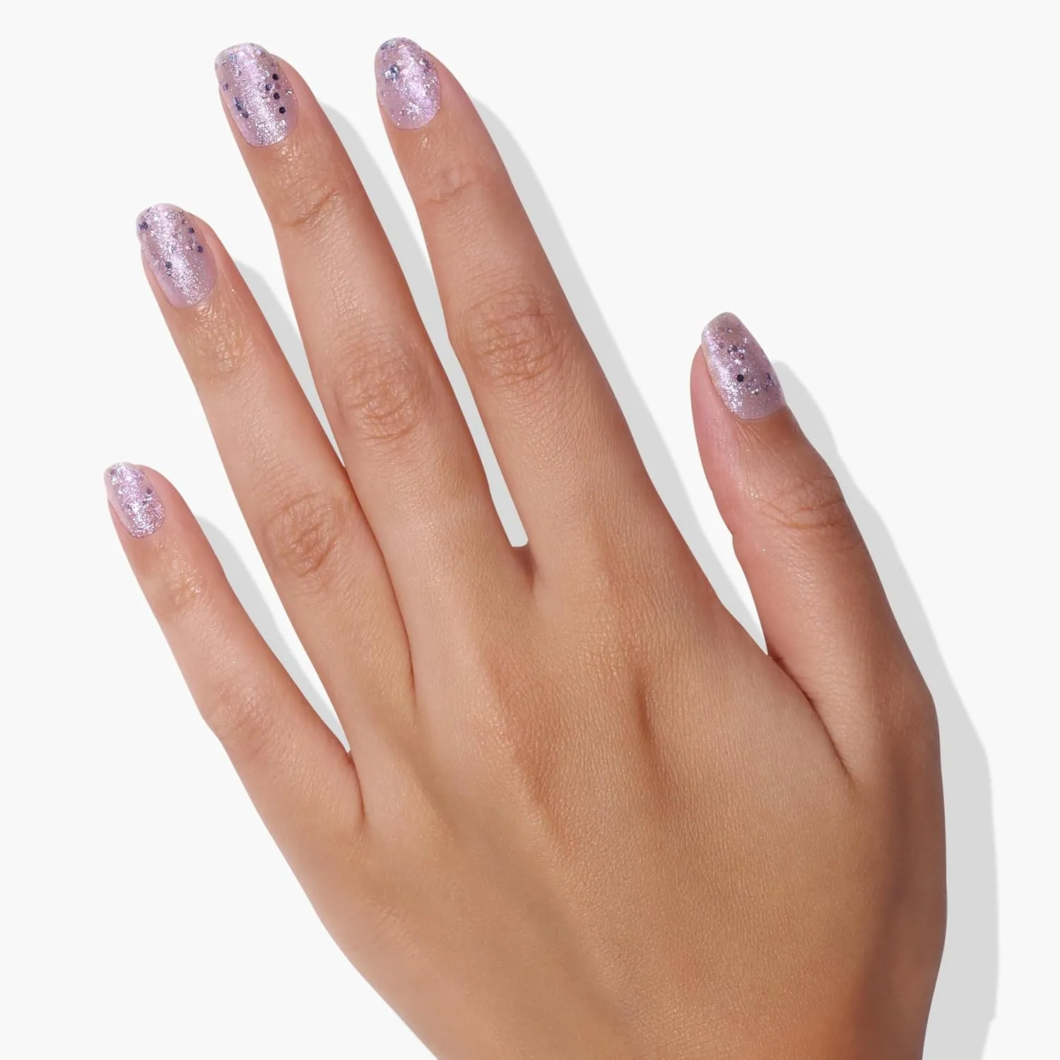 LONDONTOWN lakur Nail Polish - Chip-Resistant, Non-Toxic, Conditions & Hydrates Nails | Shimmery Holographic Purple, Grape Fizz, .40 fl oz