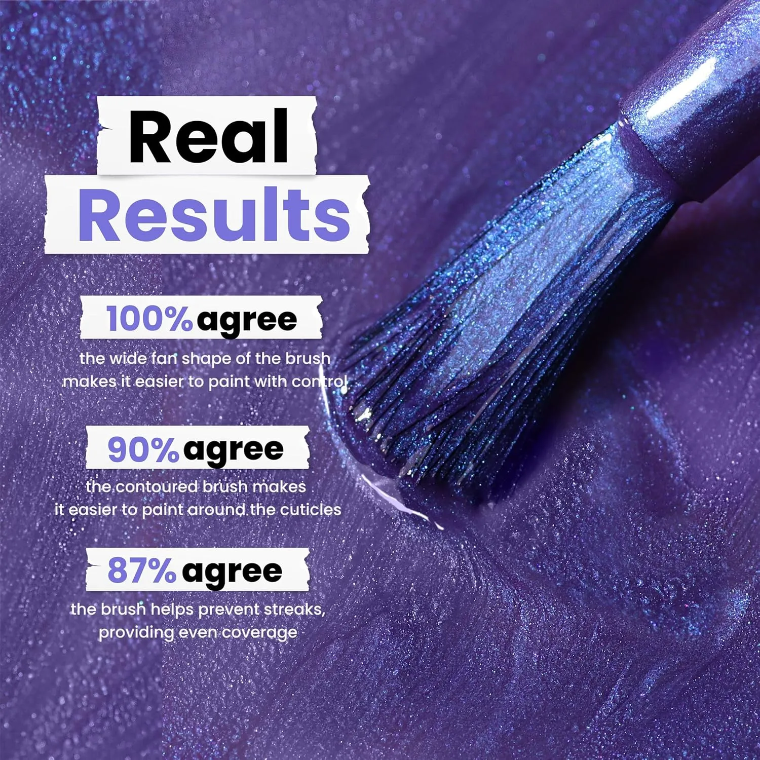 LONDONTOWN lakur Nail Polish - Chip-Resistant, Non-Toxic, Conditions & Hydrates Nails | Shimmery Purple Blue Shift, Wildberry Freeze, .40 fl oz