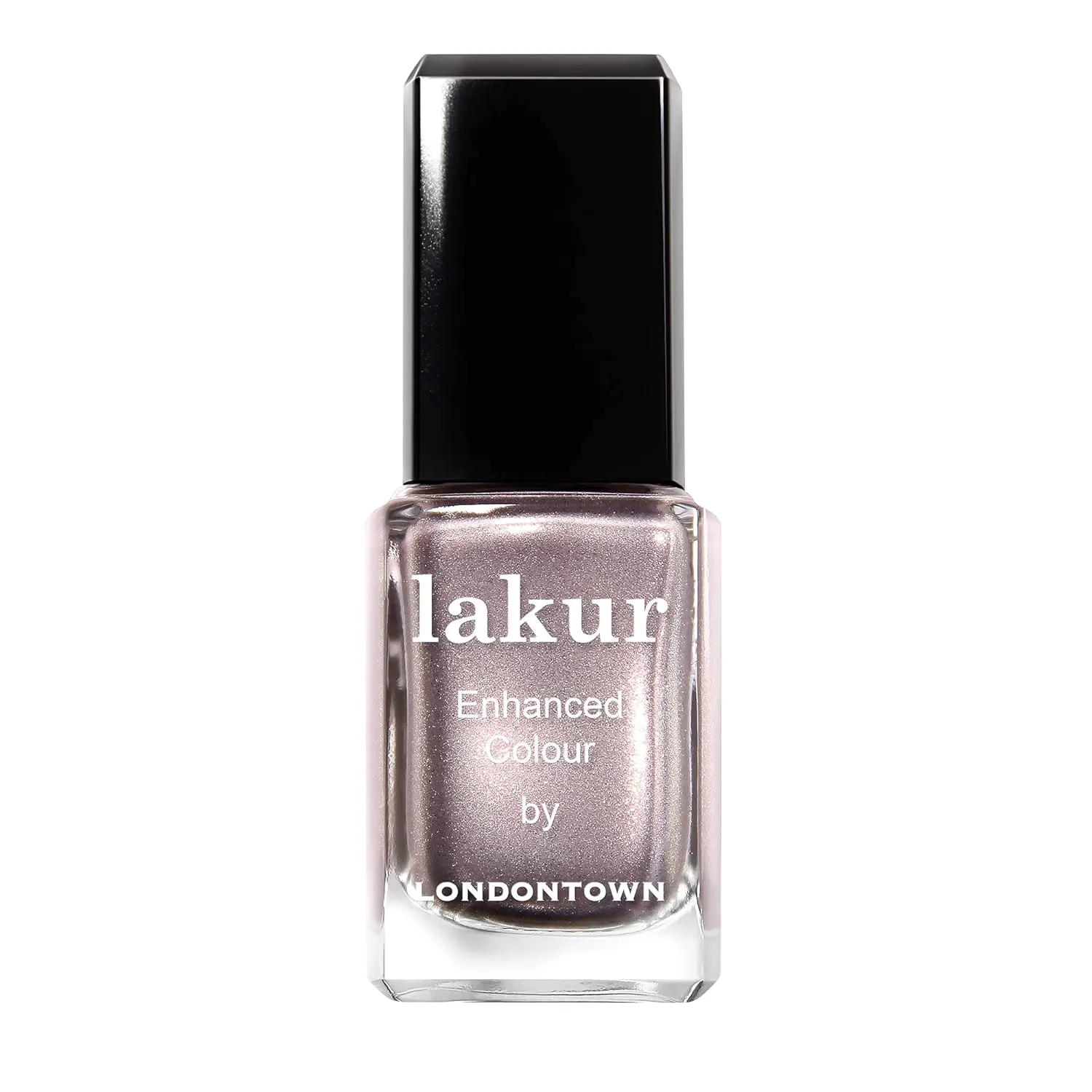 LONDONTOWN Rose Gold Shimmery Nail Polish, Sugarplum lakur, Vegan Chip-Resistant Long-Lasting Nail Lacquer, .4 fl oz