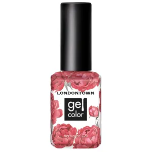 LONDONTOWN UV/LED Gel Nail Polish - Long Lasting, Chip Resistant High Shine Color - Glossy Sun-Kissed Blush, Flushed Cheeks, 12ml/.40fl oz