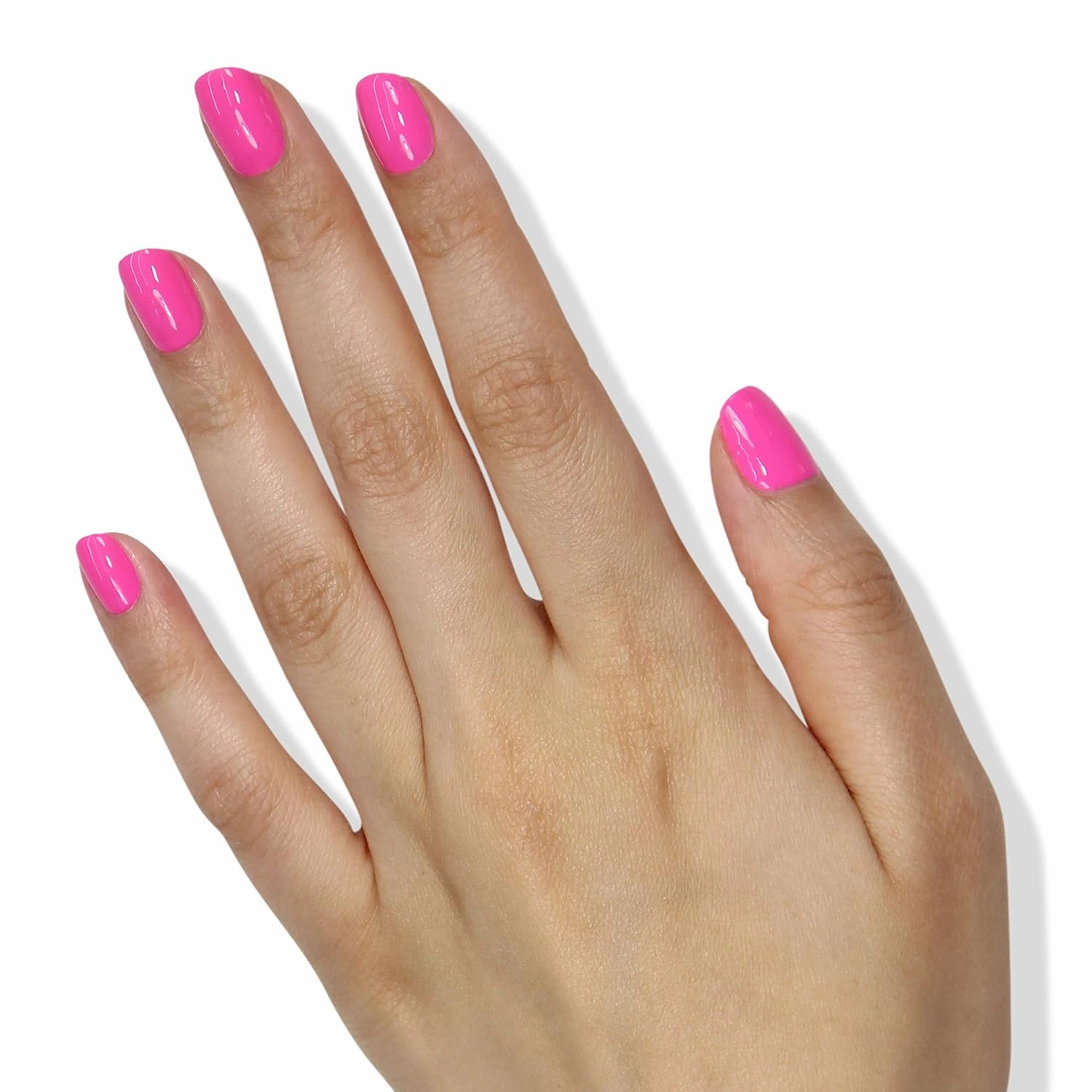 LONDONTOWN lakur Nail Polish - Chip-Resistant, Non-Toxic, Conditions & Hydrates Nails | Glossy Hot Pink, Berry Punch, .40 fl oz