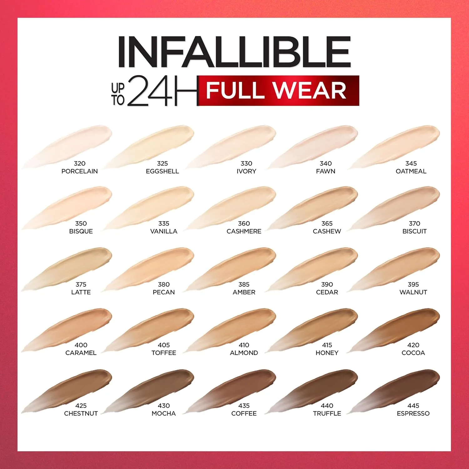 L'Oreal Paris Makeup Infallible Full Wear Waterproof Matte Concealer, Full Coverage, Almond, 0.33 fl. oz.